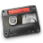 Cassette Red Icon 48px png